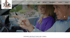 Desktop Screenshot of drivinginstructorssrilanka.com